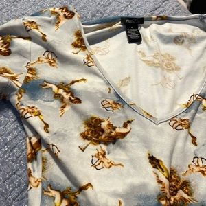 Blue angel body suit